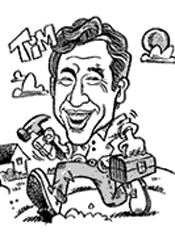 Caricaturist - Tim the Toolman Caricaturist - Tim the Toolman